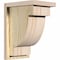 Ekena Millwork Alpine Rough Sawn Corbel w/Backplate, Douglas Fir, 8"W x 10"D x 14"H COR08X10X14ALP01RDF - alternate 1
